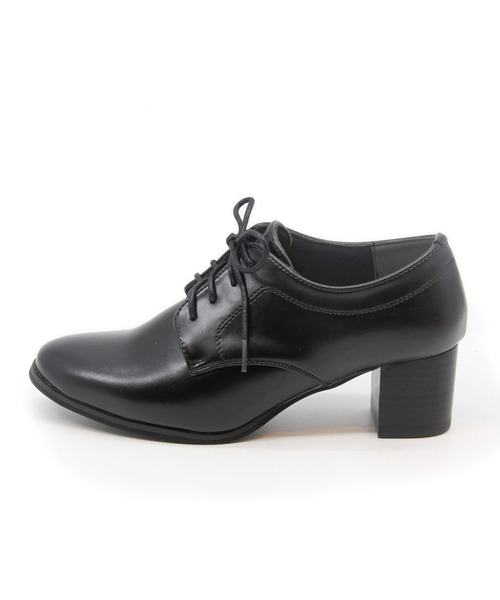 Sugar Sugar(シュガーシュガー)の「【SUGAR SUGAR シュガーシュガー】レースアップマニッシュシューズ(パンプス・レディース・ブラック/ブラック系その他・L/M/LL/S)」の7枚目の写真