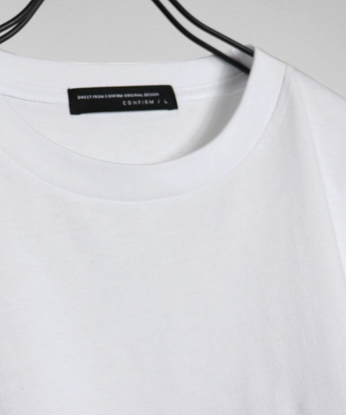 Confirm(コンファーム)の「袖配色ルーズシルエットロンT【Confirm】(Tシャツ/カットソー・メンズ・ホワイト/ホワイト×ブルー/ホワイト×レッド/ブラック×グレー・M/L)」の5枚目の写真