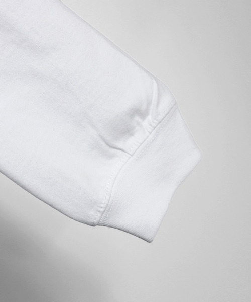 Confirm(コンファーム)の「袖配色ルーズシルエットロンT【Confirm】(Tシャツ/カットソー・メンズ・ホワイト/ホワイト×ブルー/ホワイト×レッド/ブラック×グレー・M/L)」の7枚目の写真