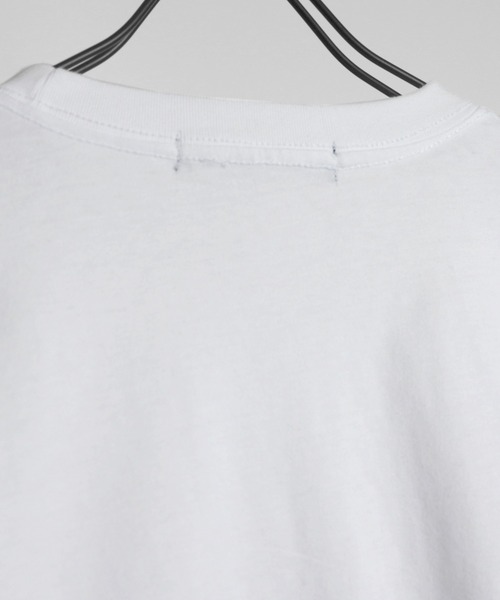 Confirm(コンファーム)の「袖配色ルーズシルエットロンT【Confirm】(Tシャツ/カットソー・メンズ・ホワイト/ホワイト×ブルー/ホワイト×レッド/ブラック×グレー・M/L)」の6枚目の写真