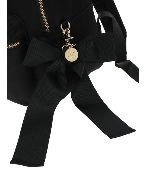 Maison de FLEUR（メゾンドフルール）の「リボンラウンドリュック（バックパック/リュック・レディース・ブラック・FREE）」の16枚目の写真