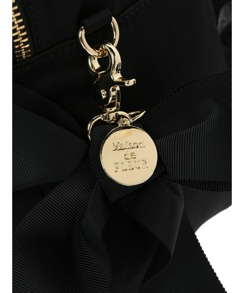 Maison de FLEUR（メゾンドフルール）の「リボンラウンドリュック（バックパック/リュック・レディース・ブラック・FREE）」の8枚目の写真