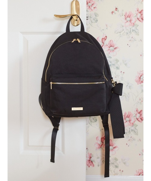 Maison de FLEUR（メゾンドフルール）の「リボンラウンドリュック（バックパック/リュック・レディース・ブラック・FREE）」の17枚目の写真