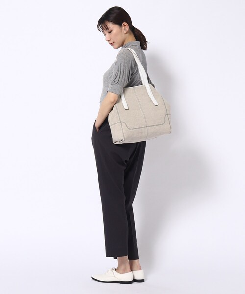 HIROKO HAYASHI(ヒロコハヤシ)の「◆LINO(リーノ)トートバッグ(トートバッグ・レディース・ナチュラル・00)」の10枚目の写真