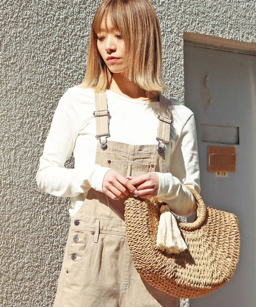 Levi's RED（リーバイスレッド）の「Levi's(R) RED/リーバイスレッド LR UTILITY OVERALL ユーティリティ オーバーオール（サロペット/オーバーオール・レディース・ベージュ/インディゴブルー・S）」の20枚目の写真