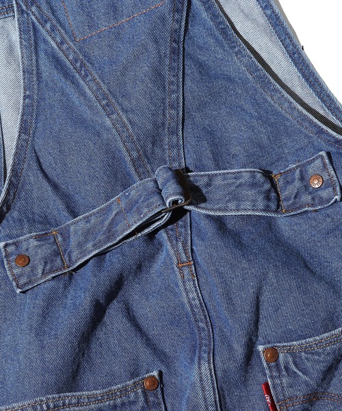 Levi's RED（リーバイスレッド）の「Levi's(R) RED/リーバイスレッド LR UTILITY OVERALL ユーティリティ オーバーオール（サロペット/オーバーオール・レディース・ベージュ/インディゴブルー・S）」の13枚目の写真