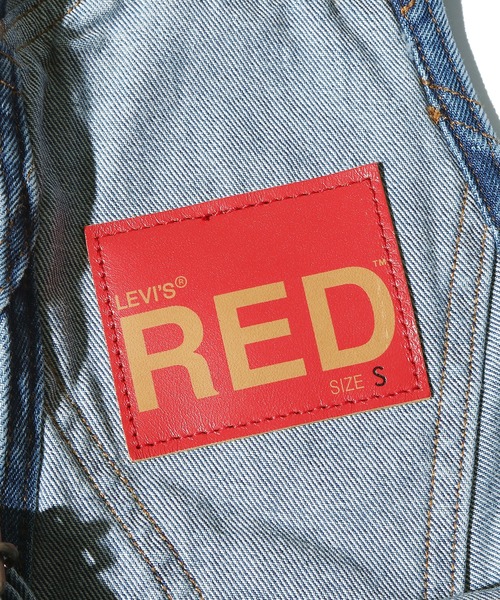 Levi's RED（リーバイスレッド）の「Levi's(R) RED/リーバイスレッド LR UTILITY OVERALL ユーティリティ オーバーオール（サロペット/オーバーオール・レディース・ベージュ/インディゴブルー・S）」の9枚目の写真