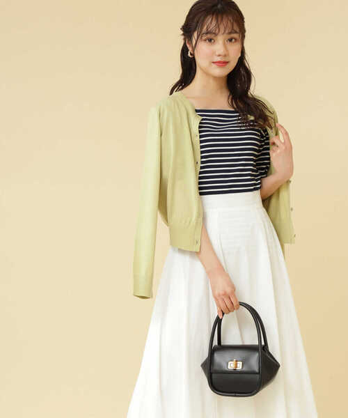 PROPORTION BODY DRESSING（プロポーションボディドレッシング）の「クルーネックカーディガン / 1212174400（カーディガン/ボレロ・レディース・ライトグリーン/パープル/ネイビー/オフホワイト・FREE）」の17枚目の写真