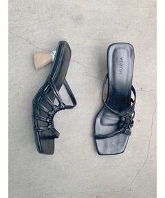 Jeffrey Campbell カーブヒールスクエアトゥシューズ カーブヒールスクエアトゥシューズ（その他シューズ）｜Jeffrey