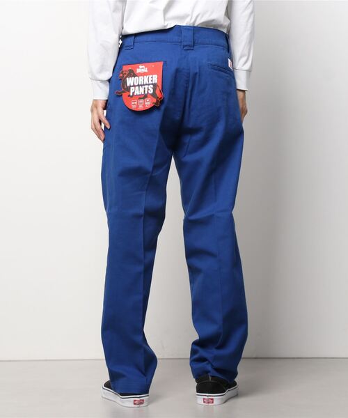 LONSDALE（ロンズデール）の「【3】〔LONSDALE/ロンズデール〕ストレッチツイルカラーワークパンツ（チノパンツ・メンズ・グリーン/レッド/ブラック/ブルー/オレンジ・MEDIUM/X-LARGE/LARGE）」の15枚目の写真