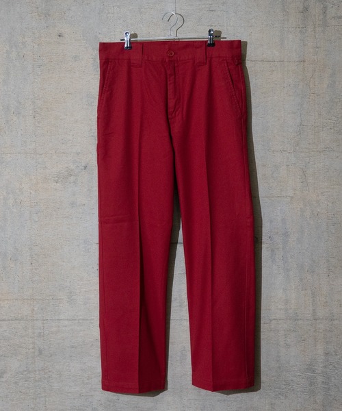 LONSDALE（ロンズデール）の「【3】〔LONSDALE/ロンズデール〕ストレッチツイルカラーワークパンツ（チノパンツ・メンズ・グリーン/レッド/ブラック/ブルー/オレンジ・MEDIUM/X-LARGE/LARGE）」の4枚目の写真