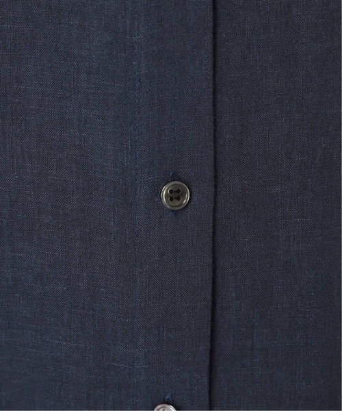 journal standard L'essage（ジャーナルスタンダードレサージュ）の「60リネンVネックワンピース◆（ワンピース・レディース・ホワイト系その他/ネイビー/オリーブ/レッド系その他・38/36）」の18枚目の写真