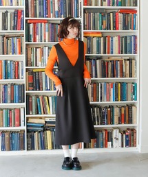 Birthday room | シンプルVネックジャンスカ(ジャンパースカート)