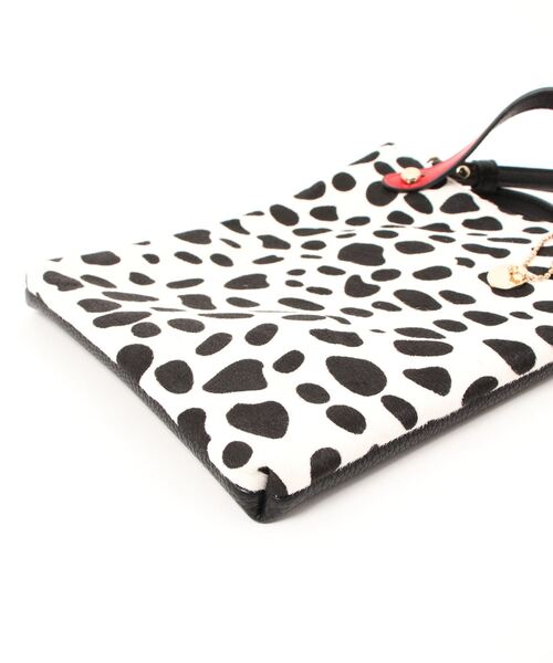 Pal collection（パルコレクション）の「ハラコ風エコバック付スマホポシェット（ショルダーバッグ・レディース・ホワイト/ブラック系その他2/ホワイト系その他/ブラウン・FREE）」の7枚目の写真