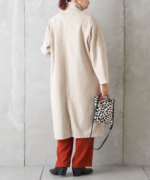 Pal collection（パルコレクション）の「ハラコ風エコバック付スマホポシェット（ショルダーバッグ・レディース・ホワイト/ブラック系その他2/ホワイト系その他/ブラウン・FREE）」の22枚目の写真