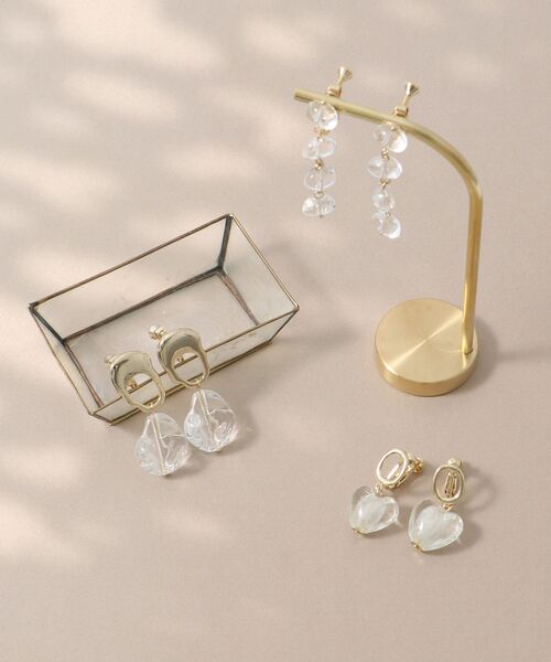 MAJESTIC LEGON(マジェスティックレゴン)の「クリアモチーフイヤリング(イヤリング・レディース・A/B/C・FREE)」の3枚目の写真