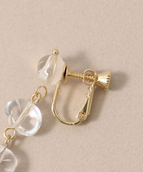 MAJESTIC LEGON(マジェスティックレゴン)の「クリアモチーフイヤリング(イヤリング・レディース・A/B/C・FREE)」の5枚目の写真