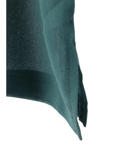 Green　Parks（グリーンパークス）の「シフォンジョーゼットドルマンプルオーバー（Tシャツ/カットソー・レディース・ライトグレー/ブラック/グリーン・FREE）」の8枚目の写真