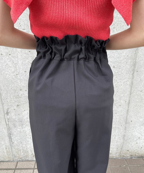 Ezick（エジック）の「ウエストベルトスラックス（スラックス・レディース・ブラック/ブラウン/チャコールグレー/ダークブラウン/グリーン・FREE）」の19枚目の写真