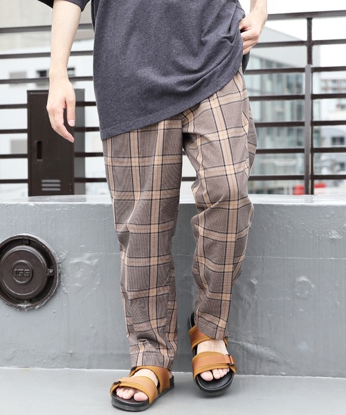 8(eight)(エイト)の「チェックワイドテーパードパンツ(チノパンツ・メンズ・アイボリー/ブラック系その他/グレー系その他/ブラウン/ブラック系その他2/チャコール/ベージュ・LARGE/MEDIUM)」の20枚目の写真