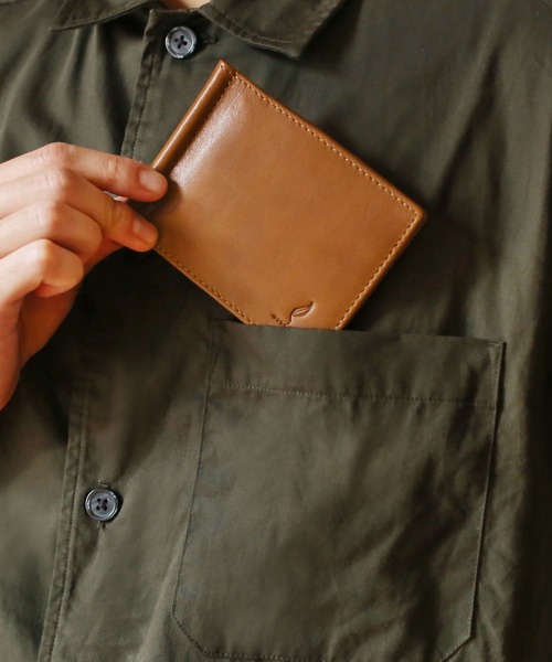 mieno（ミエノ）の「[mieno]牛革レザーマネークリップ（コインケース・レディース・ダークブラウン/ウッド/グリーン/ブラック/ブラウン・FREE）」の20枚目の写真