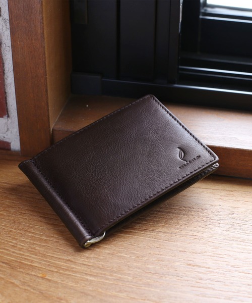 mieno（ミエノ）の「[mieno]牛革レザーマネークリップ（コインケース・レディース・ダークブラウン/ウッド/グリーン/ブラック/ブラウン・FREE）」の15枚目の写真
