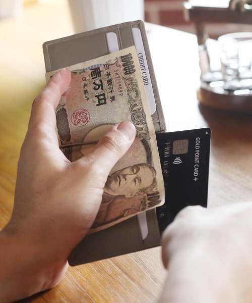 mieno（ミエノ）の「[mieno]牛革レザーマネークリップ（コインケース・レディース・ダークブラウン/ウッド/グリーン/ブラック/ブラウン・FREE）」の21枚目の写真