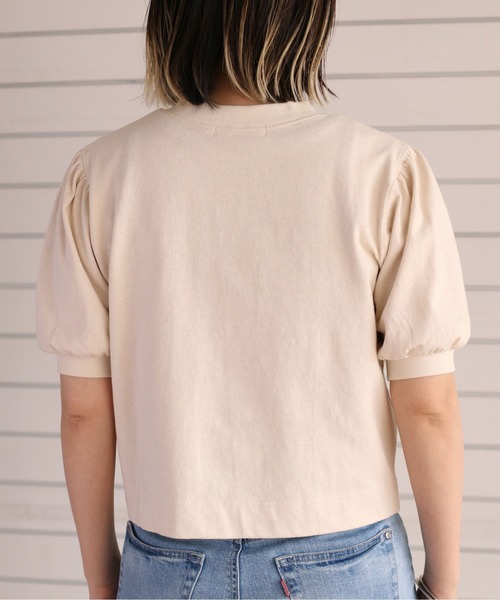 cepo(セポ)の「パフカットカーディガン(カーディガン/ボレロ・レディース・ブラック/オフホワイト/オレンジ/グリーン・M)」の22枚目の写真