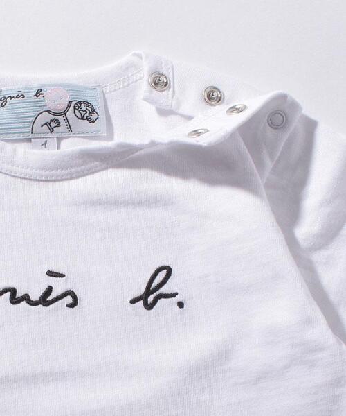 agnes b.（アニエスベー）の「IBX5 COMBI ベビー ドットロンパース