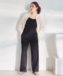 VANNIE U | ハイウエストストレートパンツ(その他パンツ)