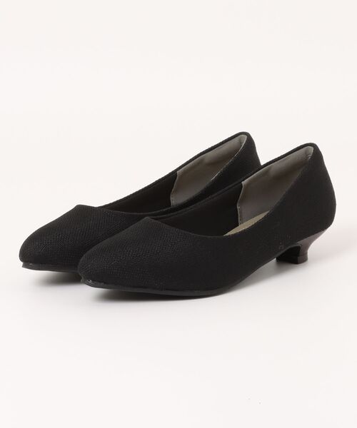 ALETTA(アレッタ)の「ALETTA-アレッタ- 究極のプレーンパンプス -ポインテッドトゥ 3cmヒール-(パンプス・レディース・モカ/ダークブラック/グレイッシュベージュ/グレー/ブラック/ライトグレー/ベージュ系その他/アッシュグレー/クリアブラック/ブルー系その他/ピンクベージュ/杢グレー/トップグレー/ブラック系/ナチュラル・23.5cm/24.5cm/24.0cm/23.0cm/25.0cm/22.0cm/25.5cm/22.5cm/26.0cm/21.5cm)」の5枚目の写真