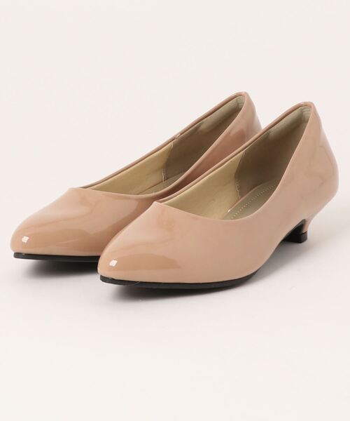 ALETTA(アレッタ)の「ALETTA-アレッタ- 究極のプレーンパンプス -ポインテッドトゥ 3cmヒール-(パンプス・レディース・モカ/ダークブラック/グレイッシュベージュ/グレー/ブラック/ライトグレー/ベージュ系その他/アッシュグレー/クリアブラック/ブルー系その他/ピンクベージュ/杢グレー/トップグレー/ブラック系/ナチュラル・23.5cm/24.5cm/24.0cm/23.0cm/25.0cm/22.0cm/25.5cm/22.5cm/26.0cm/21.5cm)」の15枚目の写真