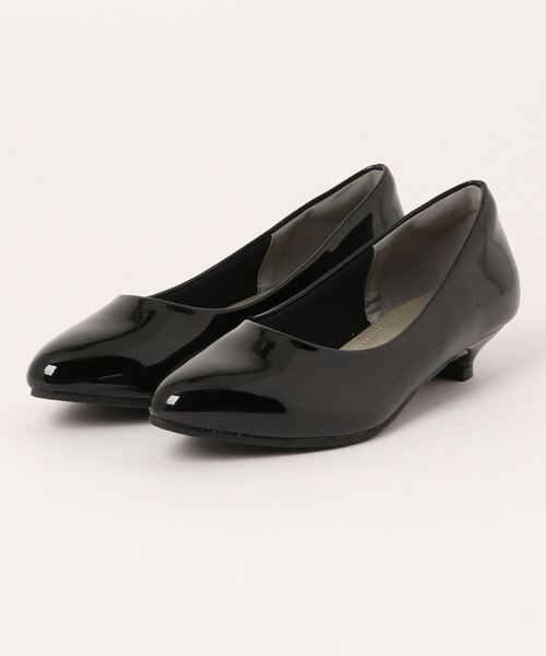 ALETTA(アレッタ)の「ALETTA-アレッタ- 究極のプレーンパンプス -ポインテッドトゥ 3cmヒール-(パンプス・レディース・モカ/ダークブラック/グレイッシュベージュ/グレー/ブラック/ライトグレー/ベージュ系その他/アッシュグレー/クリアブラック/ブルー系その他/ピンクベージュ/杢グレー/トップグレー/ブラック系/ナチュラル・23.5cm/24.5cm/24.0cm/23.0cm/25.0cm/22.0cm/25.5cm/22.5cm/26.0cm/21.5cm)」の3枚目の写真