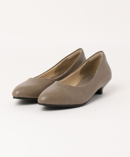 ALETTA(アレッタ)の「ALETTA-アレッタ- 究極のプレーンパンプス -ポインテッドトゥ 3cmヒール-(パンプス・レディース・モカ/ダークブラック/グレイッシュベージュ/グレー/ブラック/ライトグレー/ベージュ系その他/アッシュグレー/クリアブラック/ブルー系その他/ピンクベージュ/杢グレー/トップグレー/ブラック系/ナチュラル・23.5cm/24.5cm/24.0cm/23.0cm/25.0cm/22.0cm/25.5cm/22.5cm/26.0cm/21.5cm)」の21枚目の写真