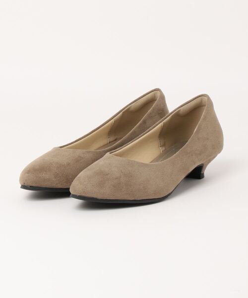 ALETTA(アレッタ)の「ALETTA-アレッタ- 究極のプレーンパンプス -ポインテッドトゥ 3cmヒール-(パンプス・レディース・モカ/ダークブラック/グレイッシュベージュ/グレー/ブラック/ライトグレー/ベージュ系その他/アッシュグレー/クリアブラック/ブルー系その他/ピンクベージュ/杢グレー/トップグレー/ブラック系/ナチュラル・23.5cm/24.5cm/24.0cm/23.0cm/25.0cm/22.0cm/25.5cm/22.5cm/26.0cm/21.5cm)」の19枚目の写真