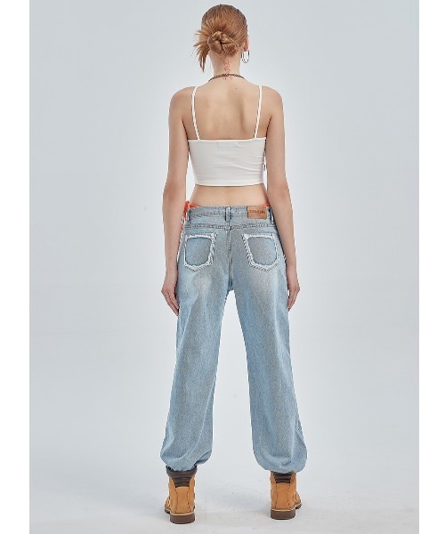 CRANK（クランク）の「A'GEM/9 × .kom『CRANK/クランク』BASIC CROP SLEEVELESS/ベーシック クロップド丈 スリーブレス キャミソール（キャミソール・レディース・ホワイト/ブラック・FREE）」の11枚目の写真