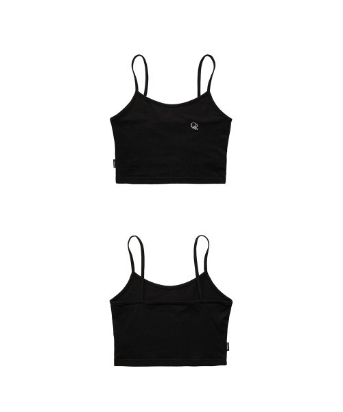 CRANK（クランク）の「A'GEM/9 × .kom『CRANK/クランク』BASIC CROP SLEEVELESS/ベーシック クロップド丈 スリーブレス キャミソール（キャミソール・レディース・ホワイト/ブラック・FREE）」の7枚目の写真