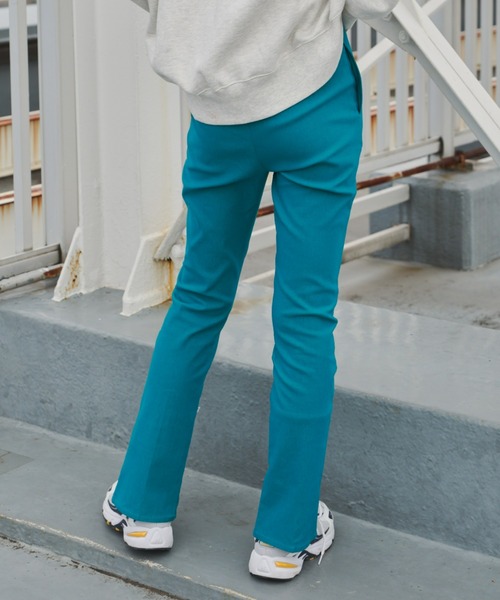 Auntie Rosa Holiday(アンティローザホリデー)の「ストレッチセンタースリットスラックス / サイズ展開あり(スラックス・レディース・ブラック/ピンク/グリーン・SMALL/MEDIUM)」の20枚目の写真