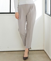 12Twelve Agenda（トゥエルブ　アジェンダ）の「ウォッシャブルハイストレッチジョーゼットテーパードパンツ（スラックス）」