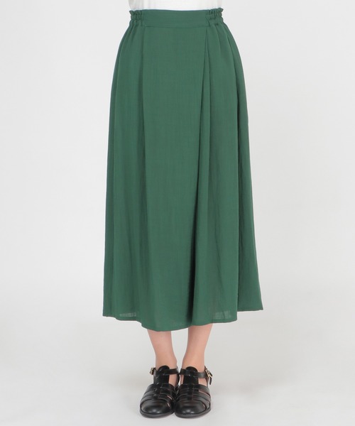 ikka（イッカ）の「RNスラブタックスカーチョ（その他パンツ・レディース・ブラック/イエロー/グリーン・M/L）」の10枚目の写真