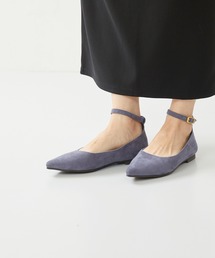 アンクルストラップ」に該当するパンプス（ポインテッドトゥ