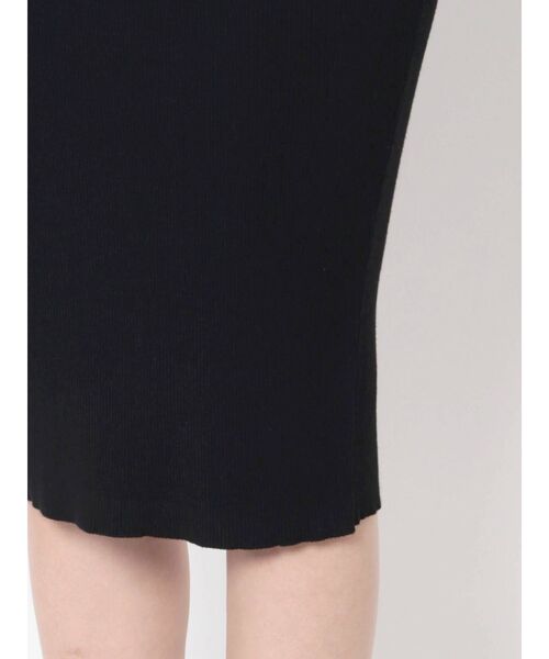 RESEXXY（リゼクシー）の「フロントクロスニットワンピース（ワンピース・レディース・ベージュ/ブラック/ブルー/ワイン・SMALL/MEDIUM）」の9枚目の写真