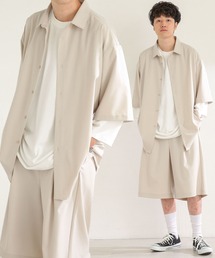 SENSE OF PLACE by URBAN RESEARCH | 『セットアップ対応』 エクストラルーズシャツ(5分袖)(シャツ/ブラウス)
