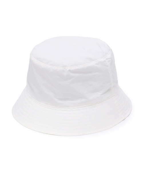 KIJIMA TAKAYUKI（キジマ　タカユキ）の「SHELTECH BUCKET HAT（ハット・メンズ・ホワイト/ブラック・2/3）」の4枚目の写真