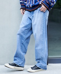 ADPOSION | 【セットアップ対応】12.5oz ワイドテーパードデニムパンツ(デニムパンツ)