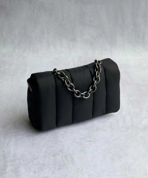 ASH（アッシュ）の「【FLORA】ナイロンハンドバッグ（ハンドバッグ・レディース・ブラック・ONE SIZE）」の3枚目の写真