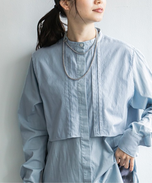 トップス THE SHISHIKUI LACEY / BLUE GRAY THE SHISHIKUI LACEY / BLUE GRAY（今話題のアイテムを THE