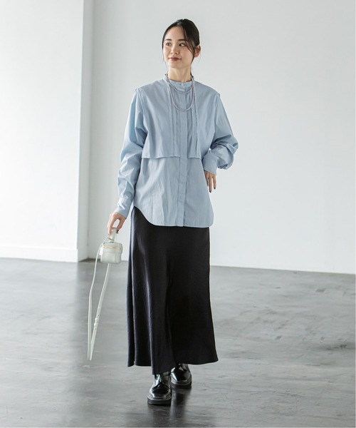 Noble（ノーブル）の「【MIRKO BERTOLA】別注バンドカラーシャツ