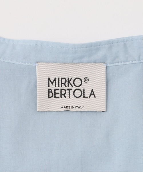 Noble(ノーブル)の「【MIRKO BERTOLA】別注バンドカラーシャツ(シャツ/ブラウス・レディース・ホワイト/サックスブルー・FREE)」の21枚目の写真