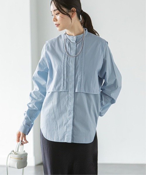 Noble（ノーブル）の「【MIRKO BERTOLA】別注バンドカラーシャツ